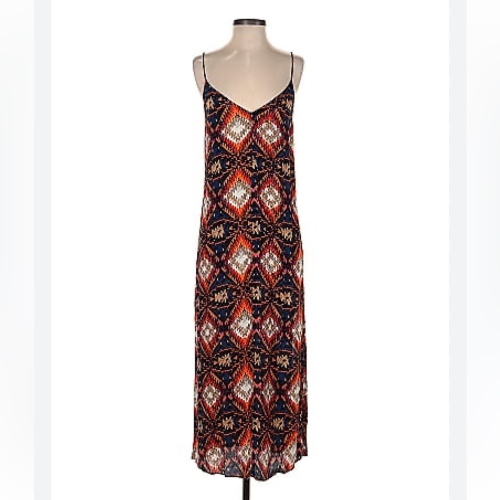 ZARA Tribal Print Open Back Slit Maxi Dress
SIZE M-NWOT -😍 Beautiful!!​​​ - Picture 12 of 16
